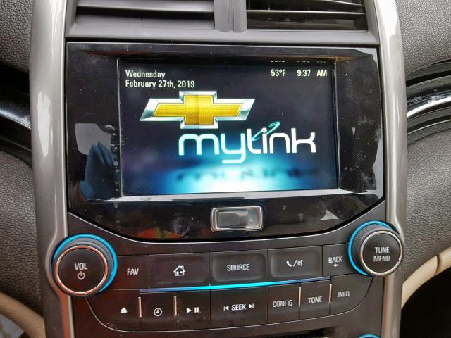 1G11C5SL7EF170546 - 2014 CHEVROLET MALIBU 1LT 奶油色 照片 9