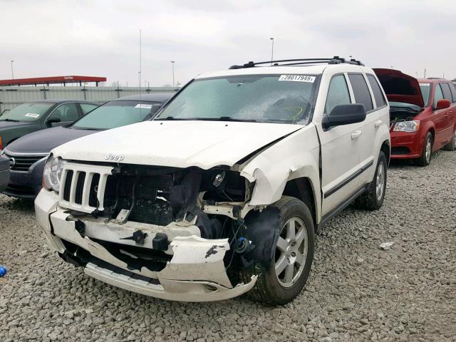 1J8HR48N18C234568 - 2008 JEEP GRAND CHER WHITE photo 2