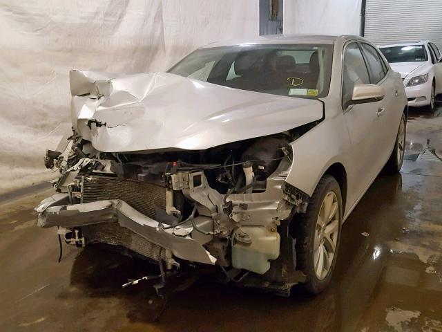 1G11H5SA7DF308116 - 2013 CHEVROLET MALIBU LTZ SILVER photo 2