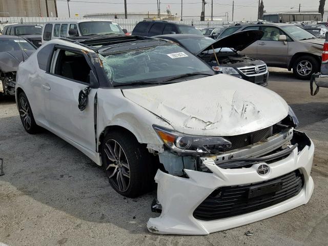 JTKJF5C74FJ005187 - 2015 TOYOTA SCION TC თეთრი ფოტო 1