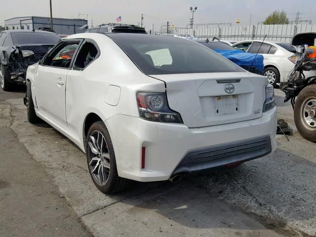 JTKJF5C74FJ005187 - 2015 TOYOTA SCION TC თეთრი ფოტო 3