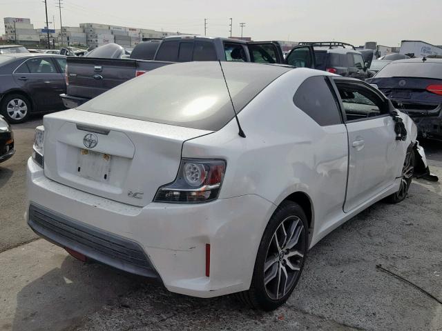 JTKJF5C74FJ005187 - 2015 TOYOTA SCION TC თეთრი ფოტო 4