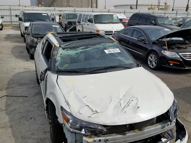 JTKJF5C74FJ005187 - 2015 TOYOTA SCION TC თეთრი ფოტო 9