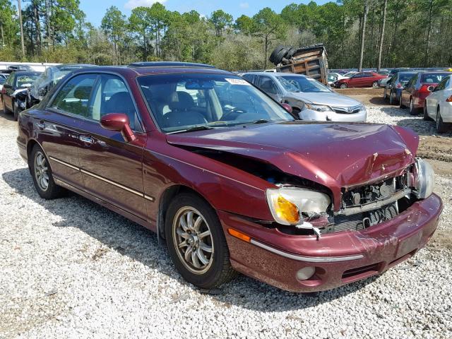 KMHFU45E02A183211 - 2002 HYUNDAI XG 350 MAROON photo 1