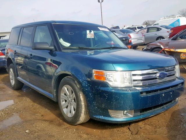 2FMGK5BC2BBD00679 - 2011 FORD FLEX SE BLUE photo 1