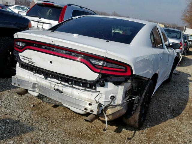 2C3CDXKT2HH582180 - 2017 DODGE CHARGER PO WHITE photo 4