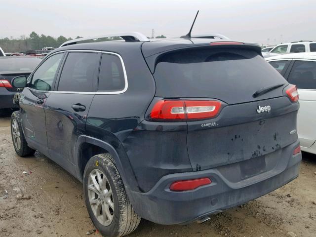 1C4PJLCB9GW264884 - 2016 JEEP CHEROKEE L BLACK photo 3