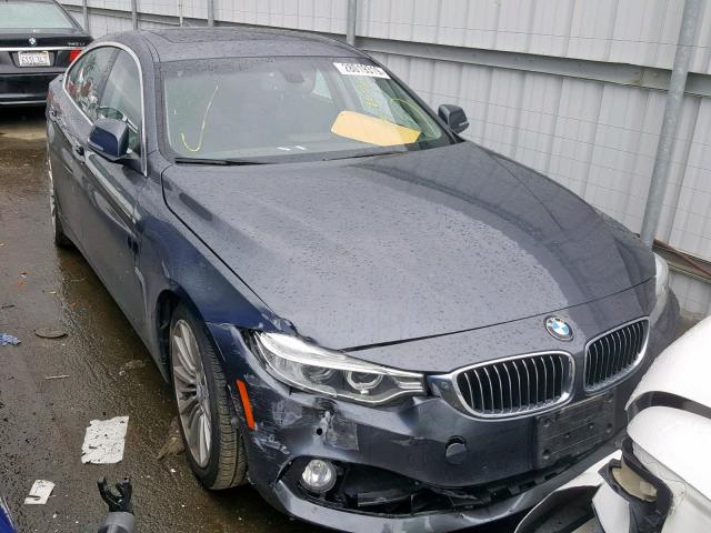 WBA4B1C57FD955465 - 2015 BMW 435 I GRAY photo 1