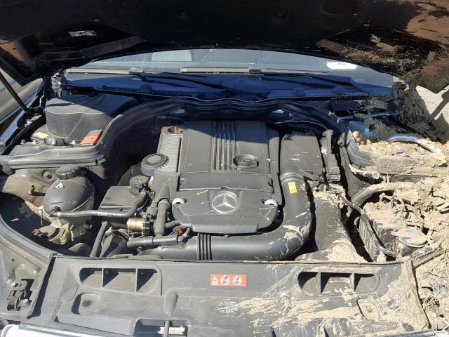 WDDGF4HB7DR296183 - 2013 MERCEDES-BENZ C 250 BLACK photo 7