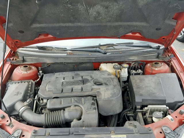 1G2ZF55B064226879 - 2006 PONTIAC G6 SE RED photo 7