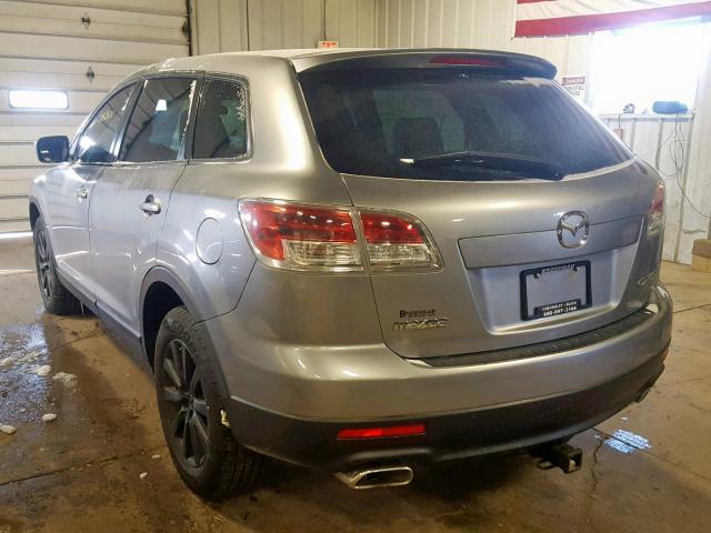 JM3TB38A190169132 - 2009 MAZDA CX-9 GRAY photo 3