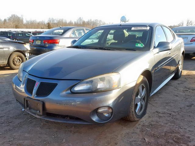 2G2WP522051184101 - 2005 PONTIAC GRAND PRIX GRAY photo 2