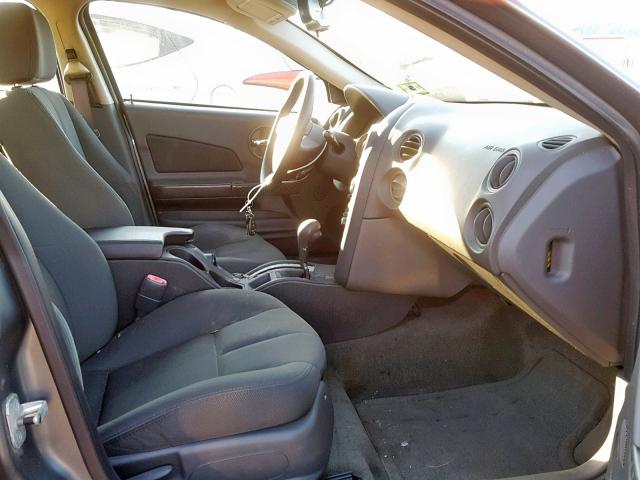 2G2WP522051184101 - 2005 PONTIAC GRAND PRIX GRAY photo 5