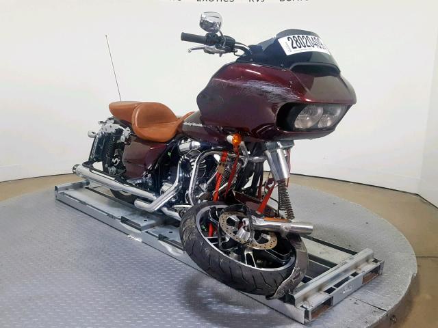 1HD1KHC1XJB668622 - 2018 HARLEY-DAVIDSON FLTRX ROAD MAROON photo 2