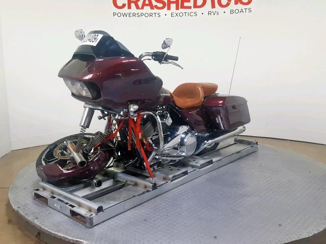 1HD1KHC1XJB668622 - 2018 HARLEY-DAVIDSON FLTRX ROAD MAROON photo 4