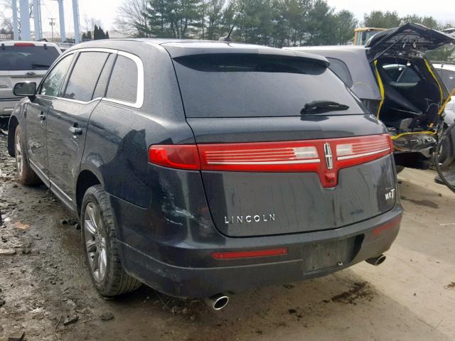 2LMHJ5FK4DBL54016 - 2013 LINCOLN MKT BLACK photo 3