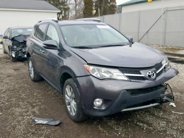 2T3DFREV1EW229265 - 2014 TOYOTA RAV4 LIMIT GRAY photo 1