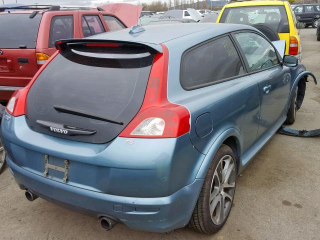 YV1MK672982057491 - 2008 VOLVO C30 T5 TEAL photo 4