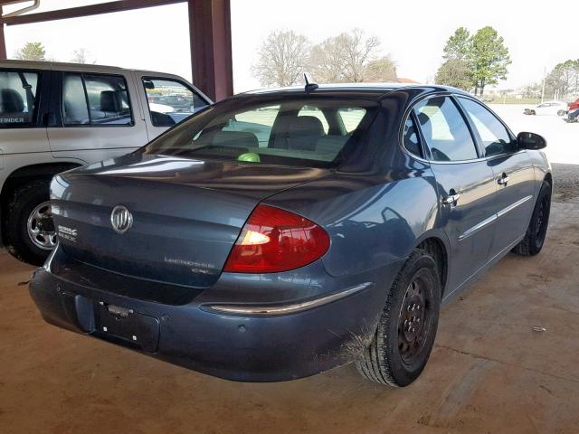 2G4WD582961196157 - 2006 BUICK LACROSSE C BLUE photo 4