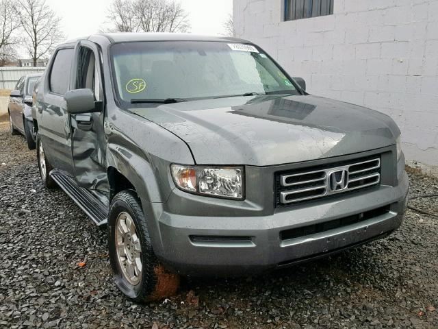 2HJYK16478H509325 - 2008 HONDA RIDGELINE GRAY photo 1