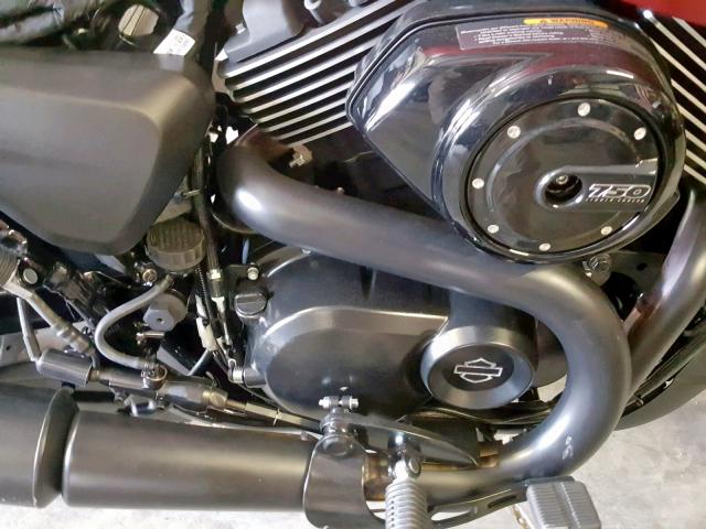 1HD4NBB17KC501066 - 2019 HARLEY-DAVIDSON XG750 RED photo 7