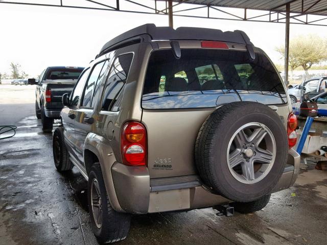 1J4GK38K64W240506 - 2004 JEEP LIBERTY RE GOLD photo 3