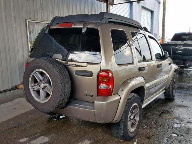 1J4GK38K64W240506 - 2004 JEEP LIBERTY RE GOLD photo 4