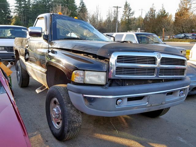 1B7KF26C2TS552984 - 1996 DODGE RAM 2500 BLACK photo 1