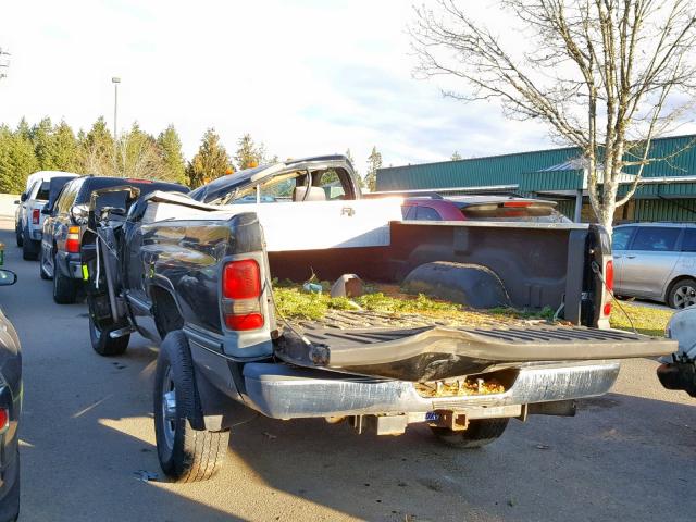 1B7KF26C2TS552984 - 1996 DODGE RAM 2500 BLACK photo 3