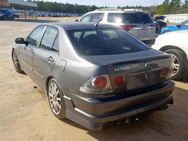 JTHBD192730072954 - 2003 LEXUS IS 300 GRAY photo 3