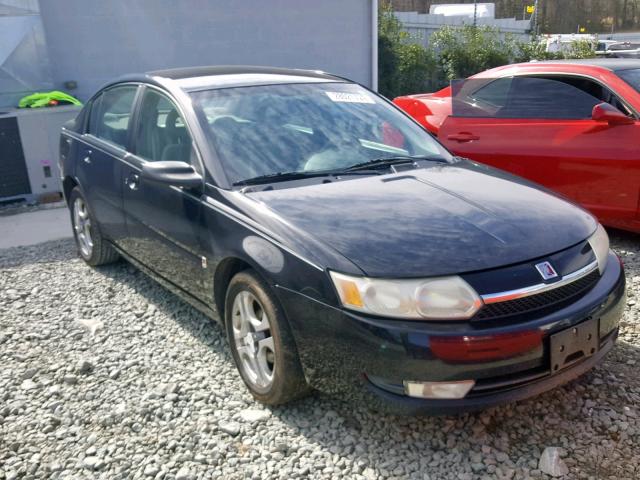 1G8AL52F43Z159981 - 2003 SATURN ION LEVEL BLACK photo 1