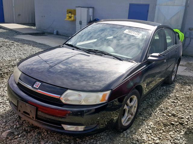 1G8AL52F43Z159981 - 2003 SATURN ION LEVEL BLACK photo 2