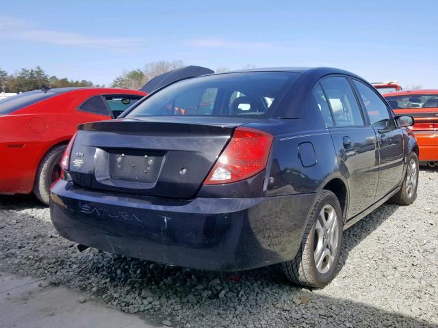1G8AL52F43Z159981 - 2003 SATURN ION LEVEL BLACK photo 4