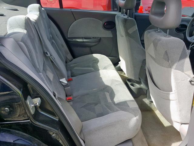 1G8AL52F43Z159981 - 2003 SATURN ION LEVEL BLACK photo 6
