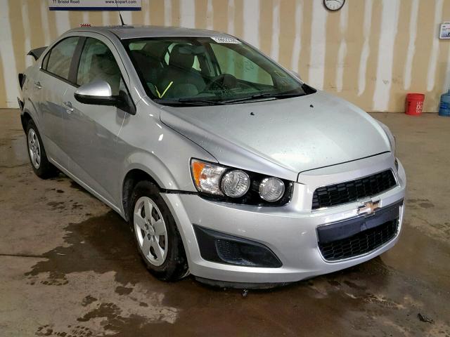1G1JA5SH0E4184835 - 2014 CHEVROLET SONIC LS ვერცხლისფერი ფოტო 1