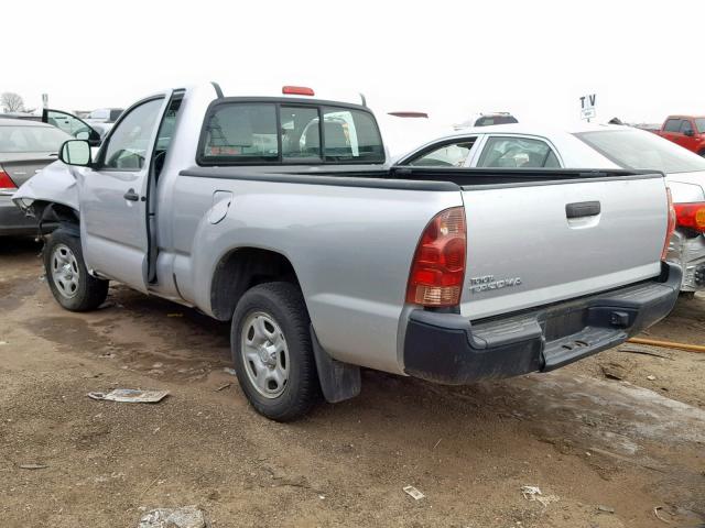 5TFNX4CN7DX030397 - 2013 TOYOTA TACOMA SILVER photo 3