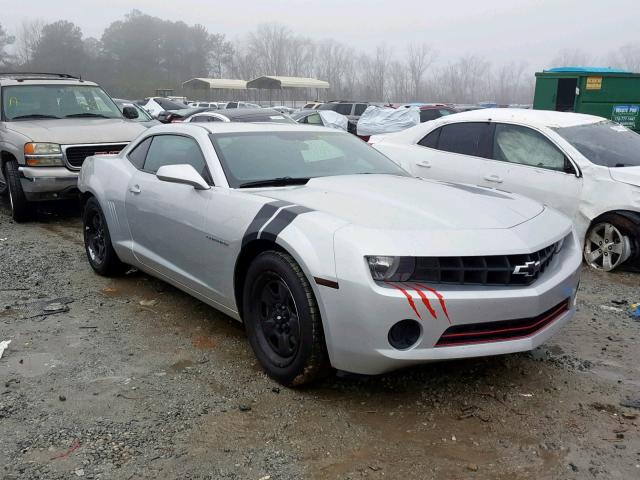 2G1FA1E37D9147517 - 2013 CHEVROLET CAMARO LS WHITE photo 1