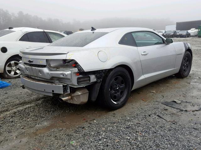 2G1FA1E37D9147517 - 2013 CHEVROLET CAMARO LS WHITE photo 4