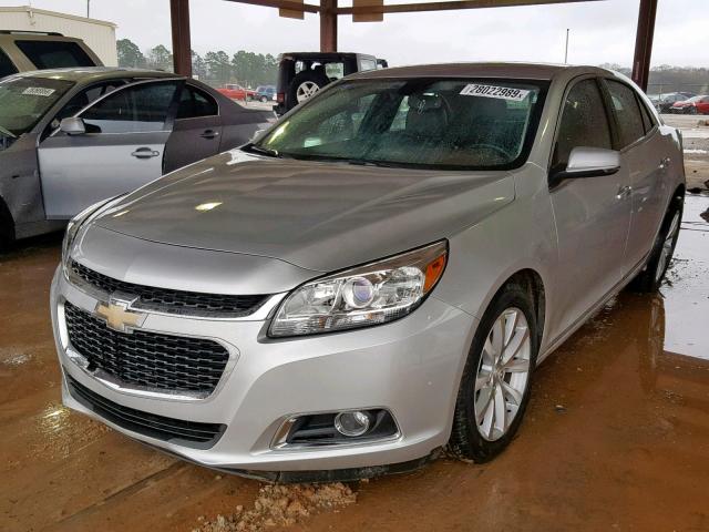 1G11F5SL0FF269217 - 2015 CHEVROLET MALIBU LTZ SILVER photo 2