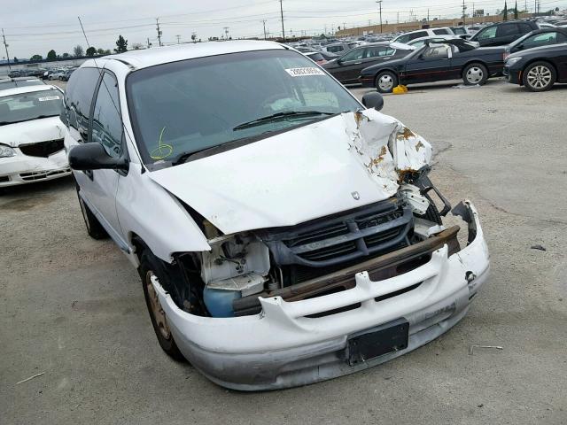 2B4GP25RXVR291503 - 1997 DODGE CARAVAN WHITE photo 1