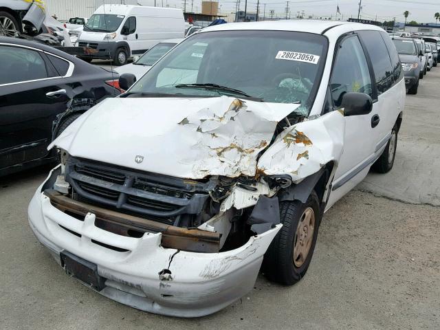 2B4GP25RXVR291503 - 1997 DODGE CARAVAN WHITE photo 2