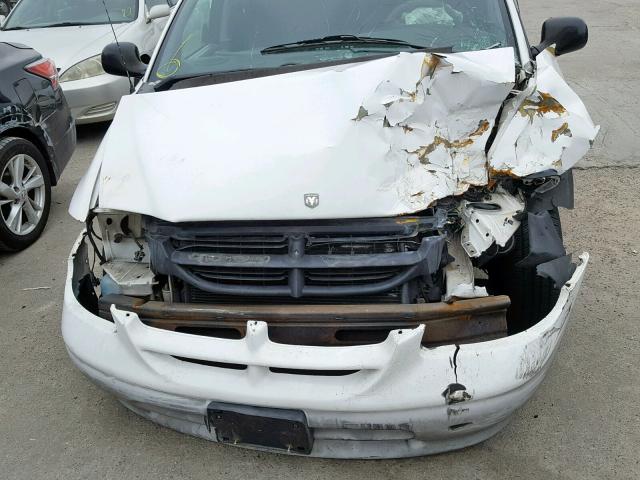 2B4GP25RXVR291503 - 1997 DODGE CARAVAN WHITE photo 9