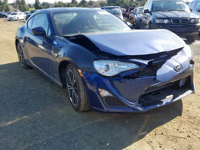 JF1ZNAA14D2714560 - 2013 TOYOTA SCION FR-S BLUE photo 1
