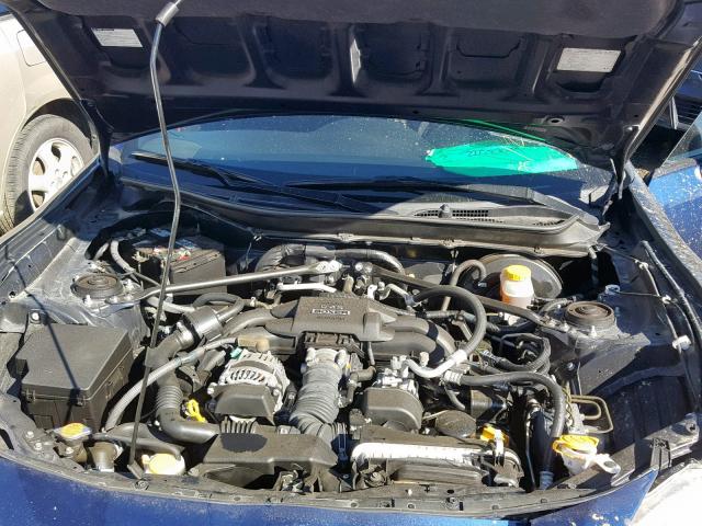 JF1ZNAA14D2714560 - 2013 TOYOTA SCION FR-S BLUE photo 7