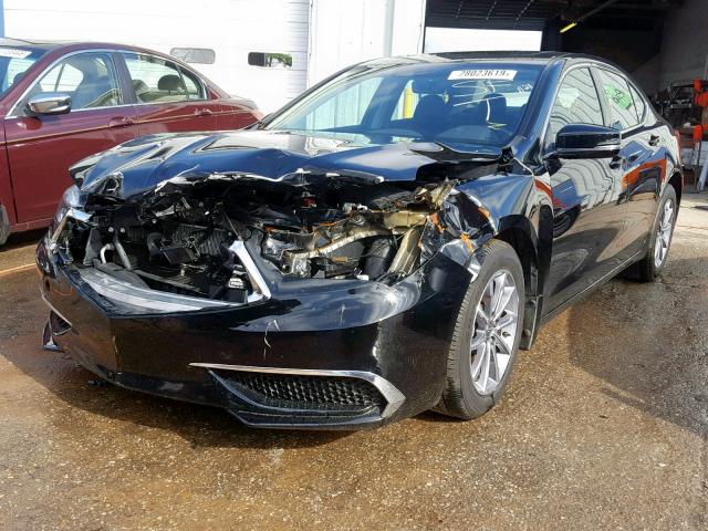 19UUB1F38JA009738 - 2018 ACURA TLX BLACK photo 2