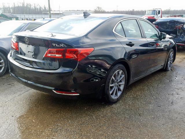 19UUB1F38JA009738 - 2018 ACURA TLX BLACK photo 4