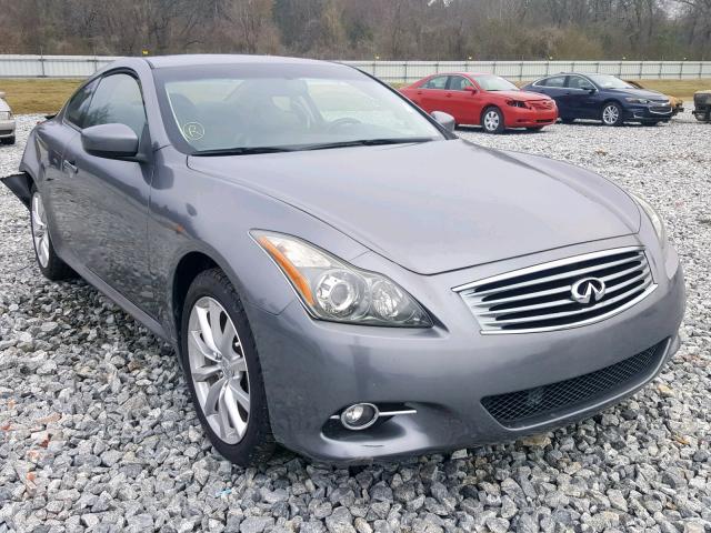 JN1CV6EL4BM263594 - 2011 INFINITI G37 SILVER photo 1