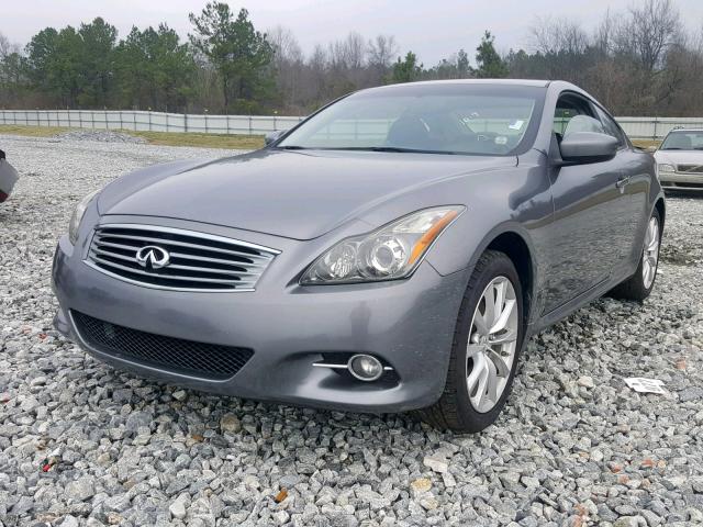 JN1CV6EL4BM263594 - 2011 INFINITI G37 SILVER photo 2