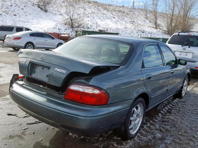 1YVGF22DXY5174594 - 2000 MAZDA 626 ES GREEN photo 4