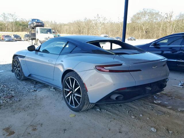 SCFRMFAVXHGL01906 - 2017 ASTON MARTIN DB11 BLUE photo 3